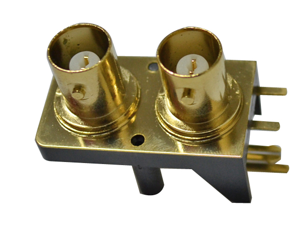 BNC1*2PORT gold plating